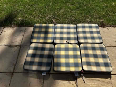 Photo of free 6 Garden Chair Cushions (West Kirby CH48) #1