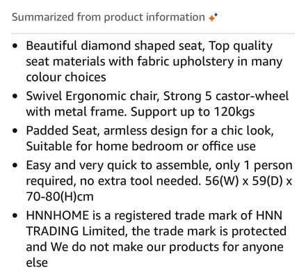 Photo of free Teal chair (Norham Manor OX2) #3