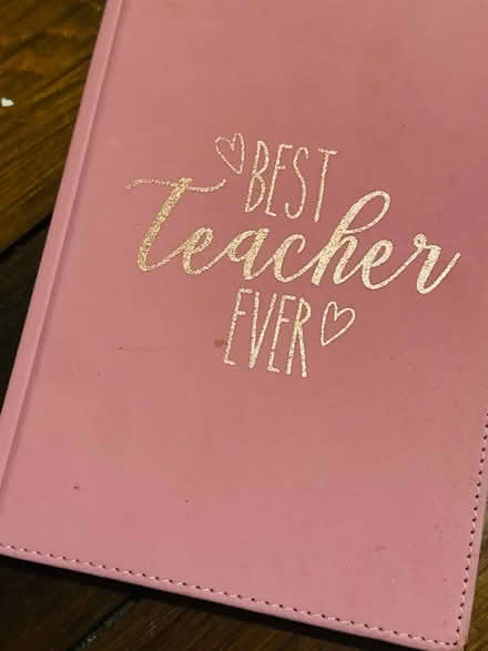 Photo of free Best teacher ever notebook (SK3 Stockport) #1