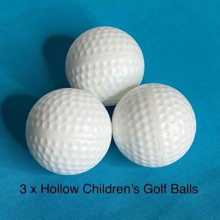 Photo of free Hollow golf balls for kids (Tendring Green CO16) #1