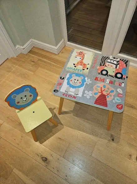 Photo of free Toddler table + 1 chair (North Tonbridge TN10) #1