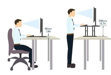 Photo of free BONTEC Standing Desk Converter (Alvechurch B48) #4