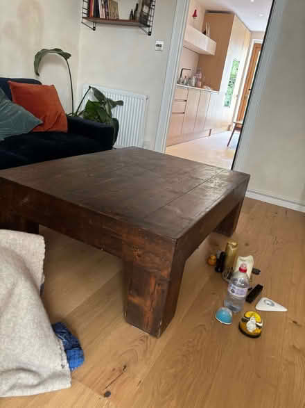 Photo of free Large Solid Wood Coffee Table (Brockley SE4) #1