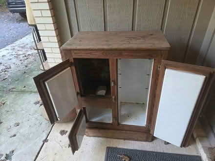 Photo of free Antique wooden ice chest (Potomac) #1