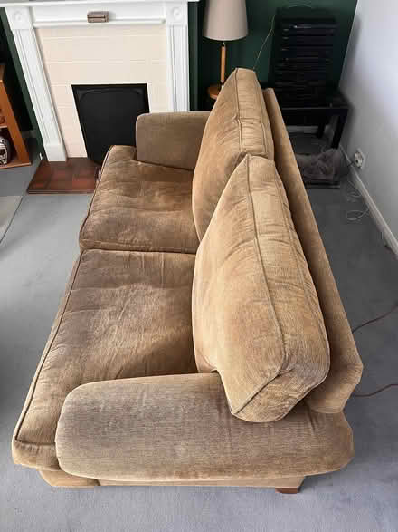 Photo of free Brown 2 seater sofa (Ridgewood TN22) #3