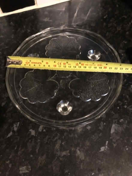 Photo of free Glass cake base (Ox3) #1