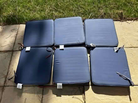 Photo of free 6 Garden Chair Cushions (West Kirby CH48) #2