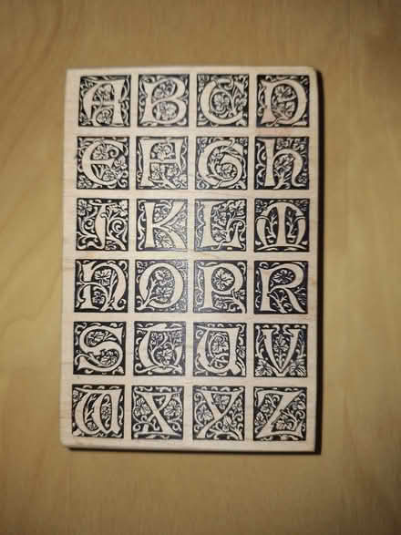 Photo of free alphabet stamp (Penwortham Lane PR1) #1