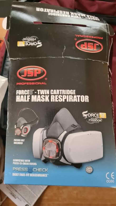 Photo of free Half mask respirator (Weston Park BA1) #1