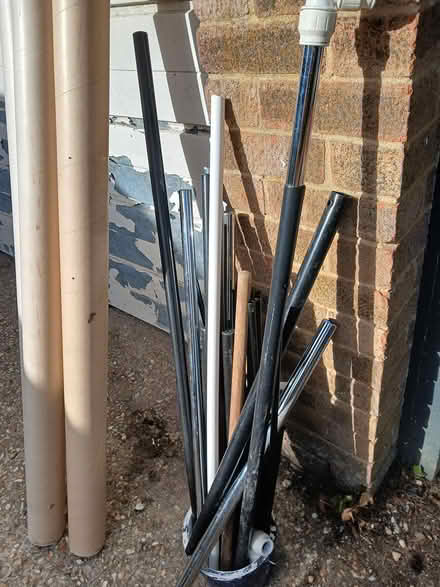 Photo of free Various metal poles (Bournemouth/Poole BH12 1HQ) #1