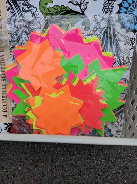 Photo of free Neon stars (Highters Heath B14) #1