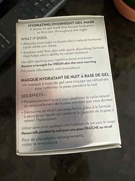 Photo of free OLAY Mask (Aurora) #2