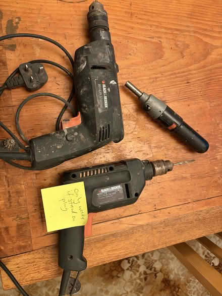 Photo of free Old tools - SDS Drill (working), other are questionmarks (Sharrow S7) #1