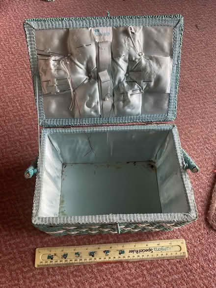Photo of free Wicker sewing box (Bradenstoke SN15) #2