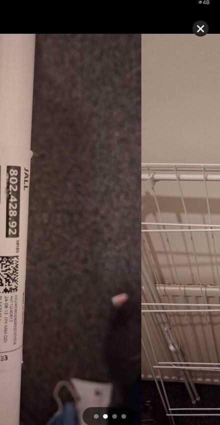 Photo of free ikea airer (112 Woodsley Road LS3) #2