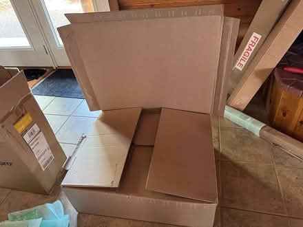 Photo of free 2 cardboard boxes and bubble wrap (Torrey) #3