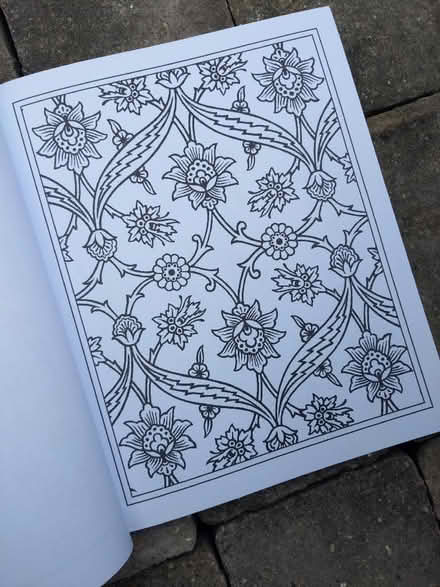 Photo of free Vintage pattern colouring book (Highters Heath B14) #3