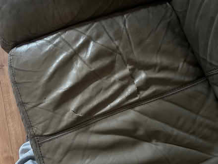 Photo of free Leather sofa (B987tf) #2