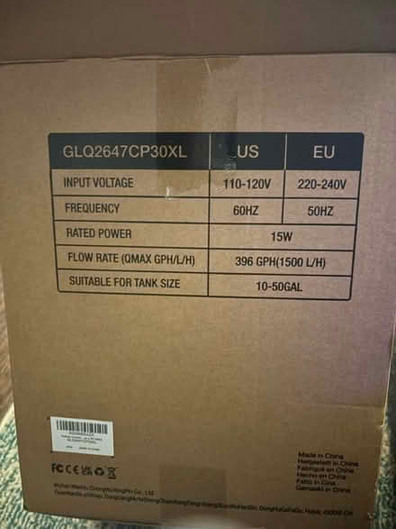 Photo of free Giant Hang on Back Fish Tank Filter (Germantown) #2