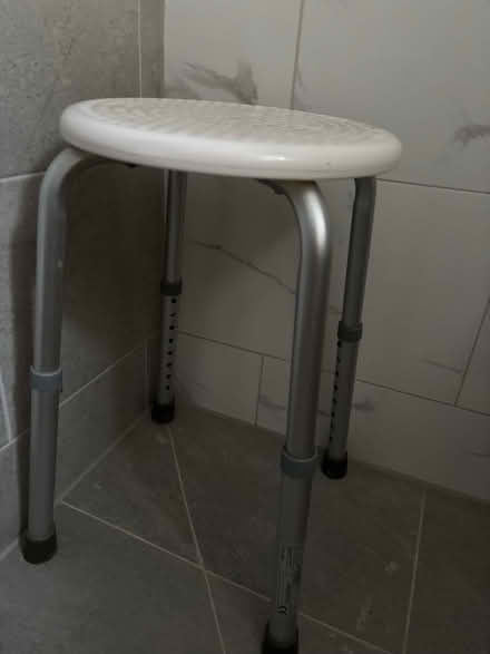 Photo of free Height adjustable stool - Mainly used to dry bathmats! (Stone Cross BN23) #1