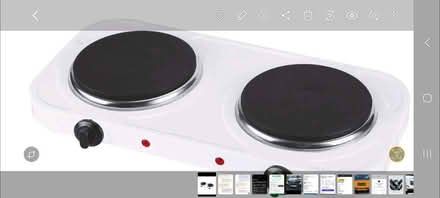 Photo of free Electric hob 2 burners new in box (Market Harborough LE16) #1