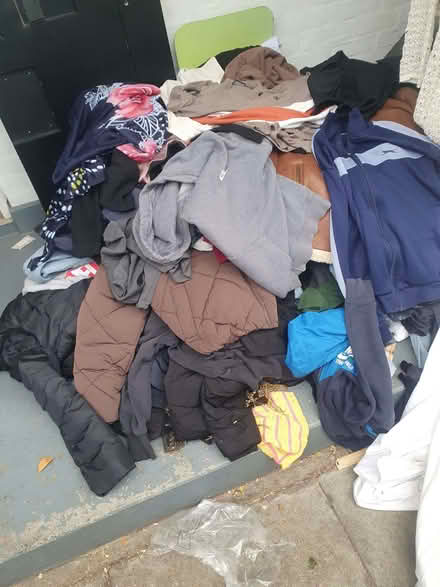 Photo of free A big bundle of jackets trousers shorts t-shirt etcc etcc (Haggerston E2) #1