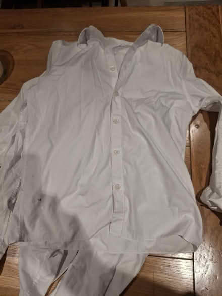 Photo of free 4 x M&S school shirts (boys 12-13) (Abingdon OX14) #1