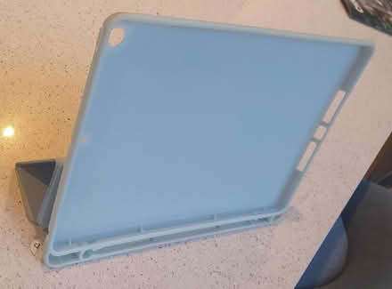Photo of free IPad case light blue (Jersey Farm AL4) #3