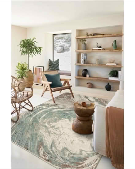 Photo of free Ruggable Malaspina Natural Sage Rug + Pad (Wokingham RG40) #2