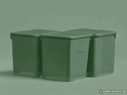 Photo of Three large wheelie bins for a theatre production (Murkett's Corner CB3) #1