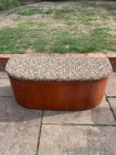 Photo of free Vintage Ottoman Upholstered Chest (Winkfield Row RG42) #1