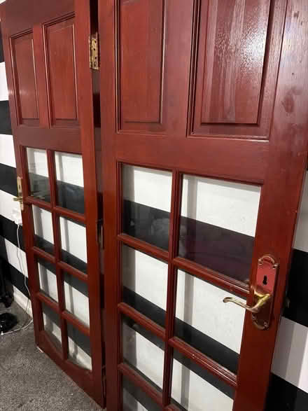 Photo of free Brown Glass doors (Longsight M12) #1