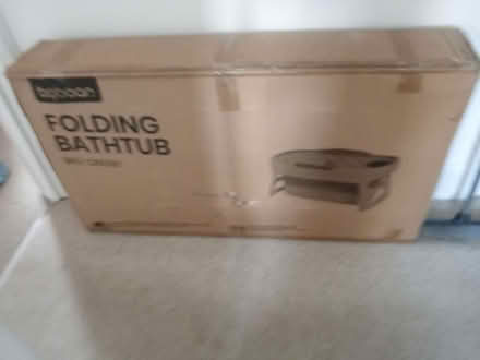 Photo of free Folding bath tub (Lower Bevendean BN2) #1