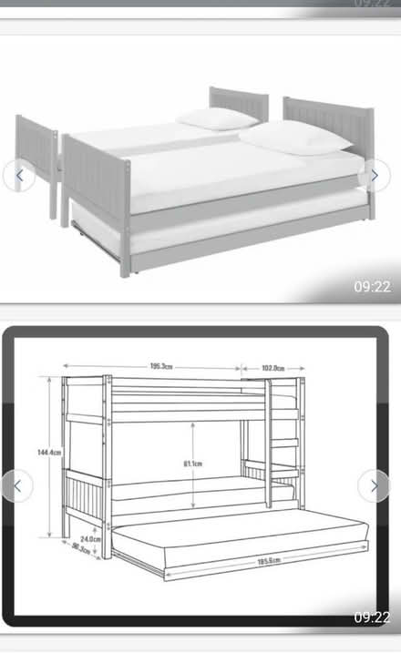 Photo of free Bunk beds (no mattress) (chingford E4) #2