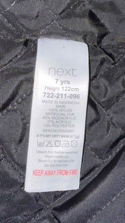 Photo of free Age 7 winter jacket (Baillieston G69) #2