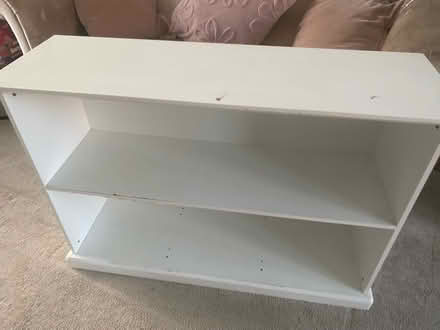 Photo of free White wooden unit (L25 9QU) #4
