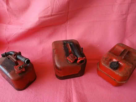 Photo of free Retro Metal Petrol Cans (Sunniside NE16) #2