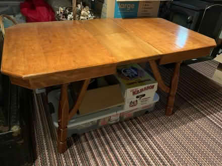 Photo of free wood table (West Townsend) #1