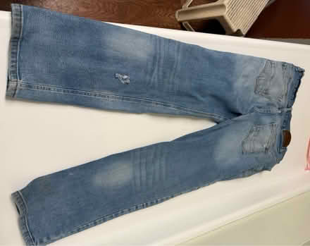 Photo of free Worn but clean blue jeans, size 30 (Valencia Avenue, Sunnyvale) #3