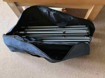 Photo of free Folding chairs X 2 and small folding table in bag (Birley Edge S6) #1
