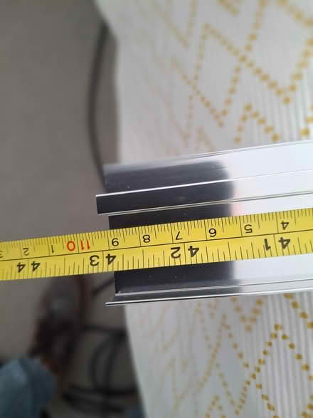 Photo of free shower door and side panel 8mm (AL6 Welwyn) #3