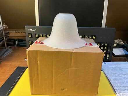 Photo of free Small glass lampshade (Ilkley LS29) #4