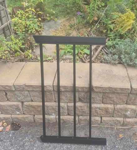 Photo of free Stair Railing Segment (w/6" screws (Alta Vista- Riverview Park) #1