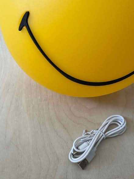 Photo of free 1st of 2 USB charge smile lamp (Peckham SE15) #2