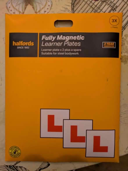 Photo of free Learner plates (Bletchley MK3) #1