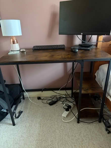 Photo of free Dark Wood Desk (Newbury RG14) #1