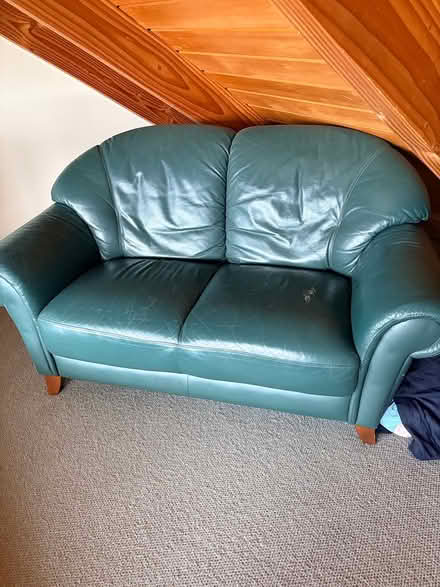 Photo of free Leather 2 seater (Hibiscus coast nz) #1