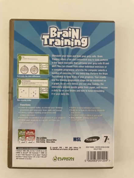 Photo of free Brain Training CD rom (Guildford, GU2) #2