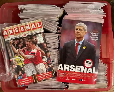 Photo of free Arsenal programme selection (E9) #1