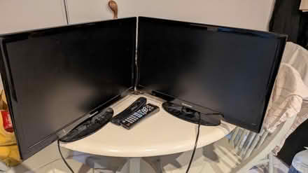 Photo of free Two identical Samsung 23inch TVs (Cork t12) #1